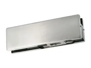 ציר תחתון לדלת זכוכית צלחת כיסוי עשויה נירוסטה מוברשת 304 למניעת חלודה .