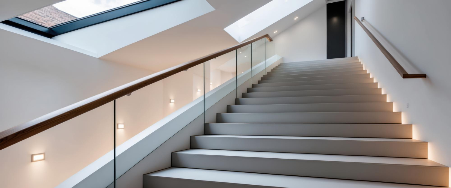 מעקה למדרגות