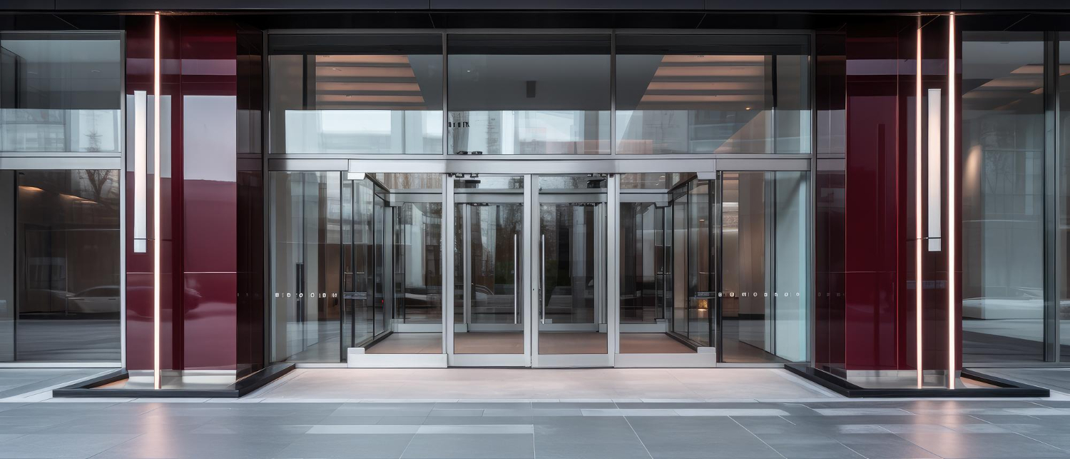 דלת הזזה אוטומטית